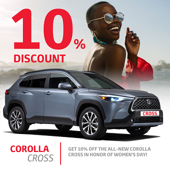TOYOTA WOMEN'S DAY SALE