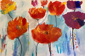 Impressions of flowers (Shafia Syed)