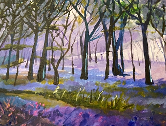 Bluebell Wood ( Margaret Woodley)