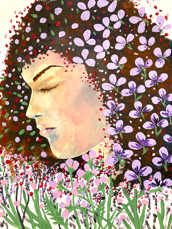 I carry my dreams (Margaret Woodley)