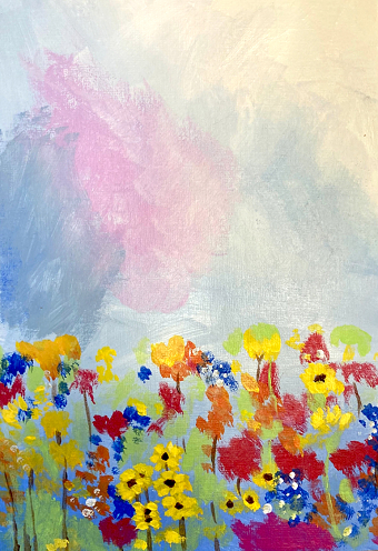 Spring Colour Explosion ( Shafia Syed)