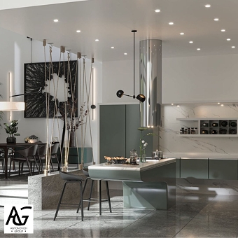 Modern Kitchen Interior Design and Fit-out