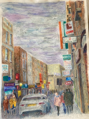 Street scene 2 ( Sally Medcalf)