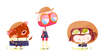 Kids exploring