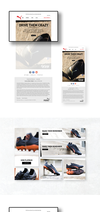 Puma Digital Ad and Email Campaign