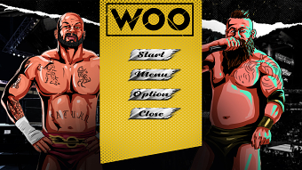 WOO Pro Wrestling UX, UI Design