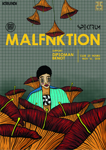 Illustrated Posters for Krunk