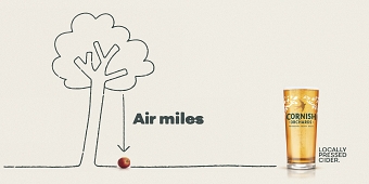 Cornish Orchards Cider Ad Campaign