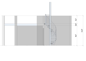 Stairs ... for 3 D Arch. application