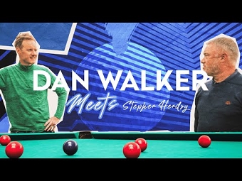 Stephen Hendry Putting with a SNOOKER CUE | Dan Walker Meets