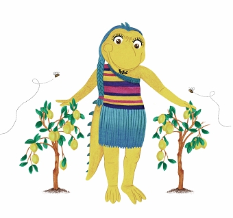 Character illustrations - Mahi Pai