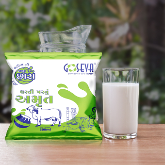 A2 Butter Milk Pouch Packaging Design