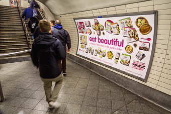 world of itsu London tube campaign
