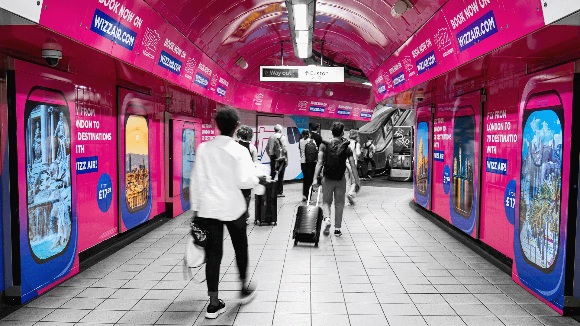 Wizz Air - Euston Corridor Wrap
