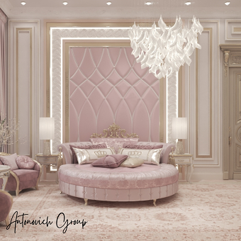 Luxury interior design for Girls Bedroom - Interior Design & Fit-out Solution