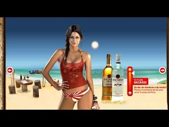 Baccardi Landing page