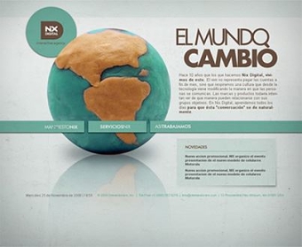 Nix Digital studio Landing Page