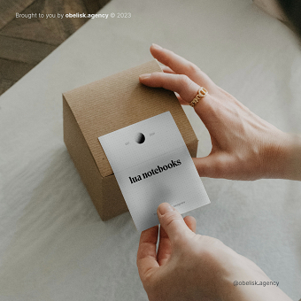 Lua Notebooks | Brand identity, website and app design