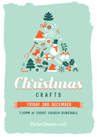 Christmas Craft Evening Flyer Design