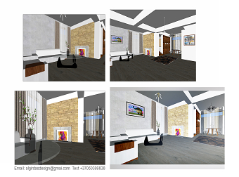 Interior Design Four in One