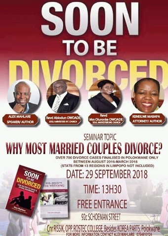 Soon to be divorced