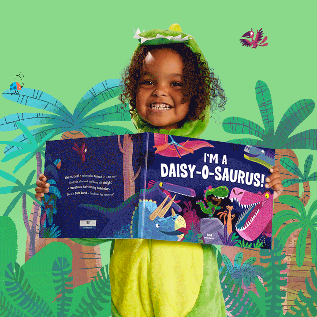 Wonderbly book launch - Name-O-Saurus