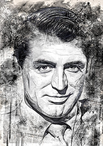 Cary Grant Portrait