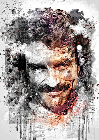 Tom Selleck Portrait