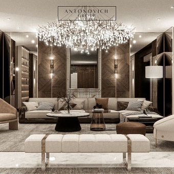 Antonovich Group's Masterful Interior Design and Furniture Solutions