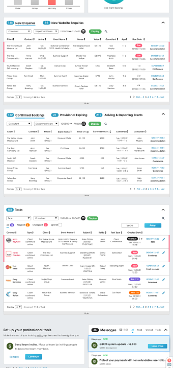 GRATIS Booking Venue Booking Portal