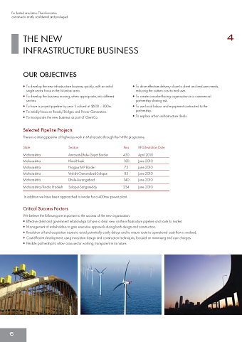 Company brochure