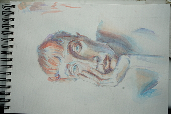 Water color portrait