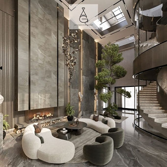 Luxury Modern Interior Design and Fit-Out in Timeless Elegance
