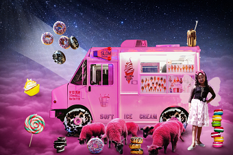Forest & Ice Cream Truck fantasy