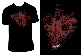 Shirt design for "From a Second Story Window"