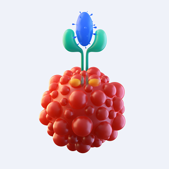 Bio engineering 3d infographic artworks