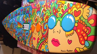 Surfboard For Screen And Film School