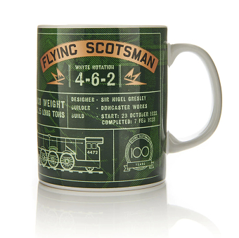 Flying Scotsman Factfile Mug
