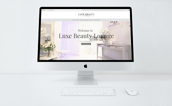 Luxe Beauty Lounge Brand Identity