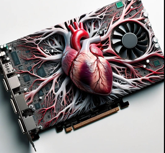 Heart Graphic card