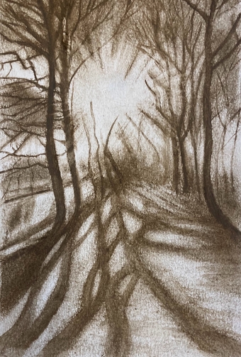 Charcoal sunset (Annick Bianchi)
