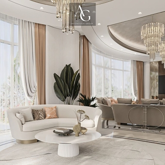 Harmony Unveiled: Antonovich Group's Signature Touch in Palm Jumeirah