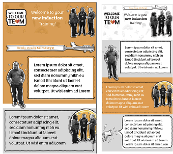 New induction e-learning concepts