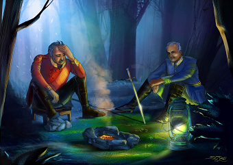 Digital Painting-The lost Battle