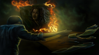 Digital Painting-Destroyed in seconds