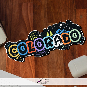 Sticker Design For "Colorado"