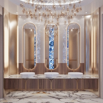 Elevating Everyday Luxury: Antonovich Group's Bathroom Mastery