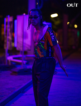 'Cheeky Gangster' for Outandout Magazine print issue No.70