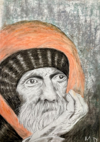 Charcoal Portrait (Maggie Donnelly)