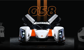 Ginetta + Sub-Brands - Custom Web Design